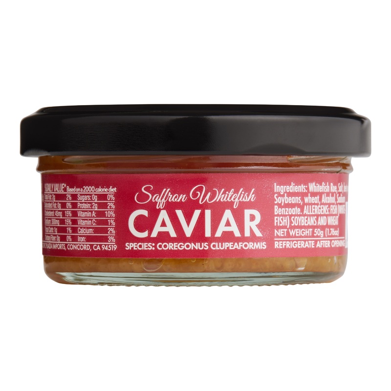 Pacific Plaza Saffron Whitefish Caviar