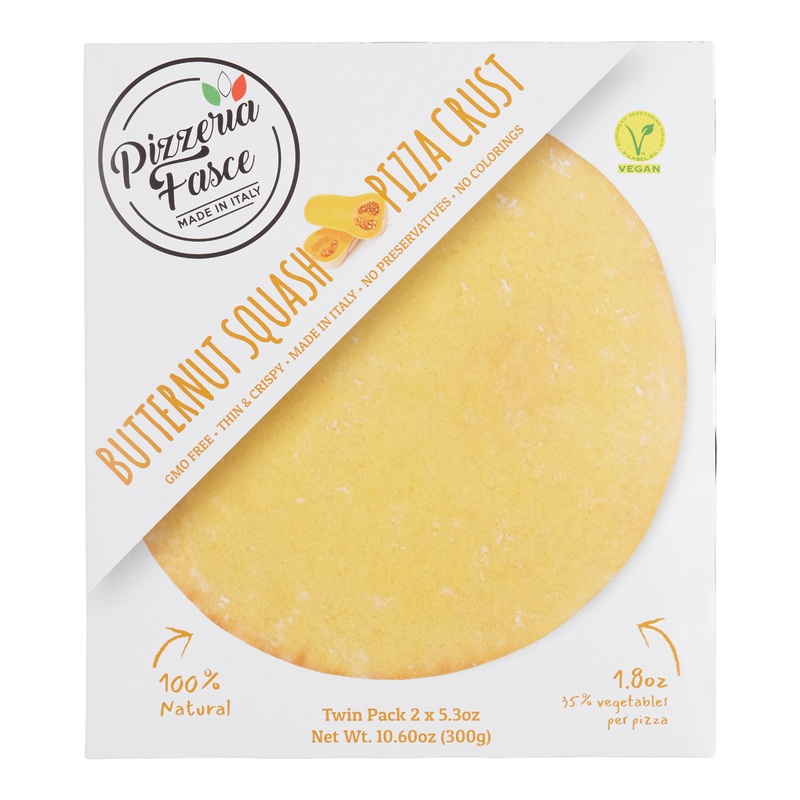 Pizzeria Fasce Butternut Squash Pizza Crust 2 Pack
