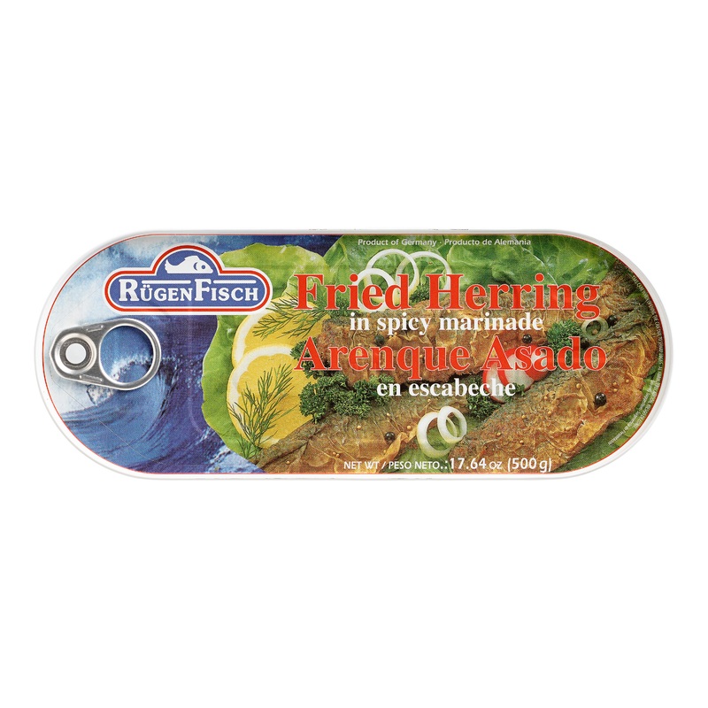 RugenFisch Fried Herring in Spicy Marinade
