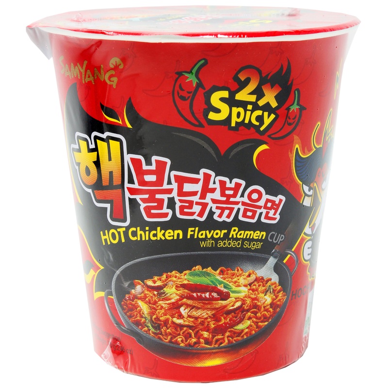 Samyang Buldak 2x Hot Chicken Ramen Noodles Cup