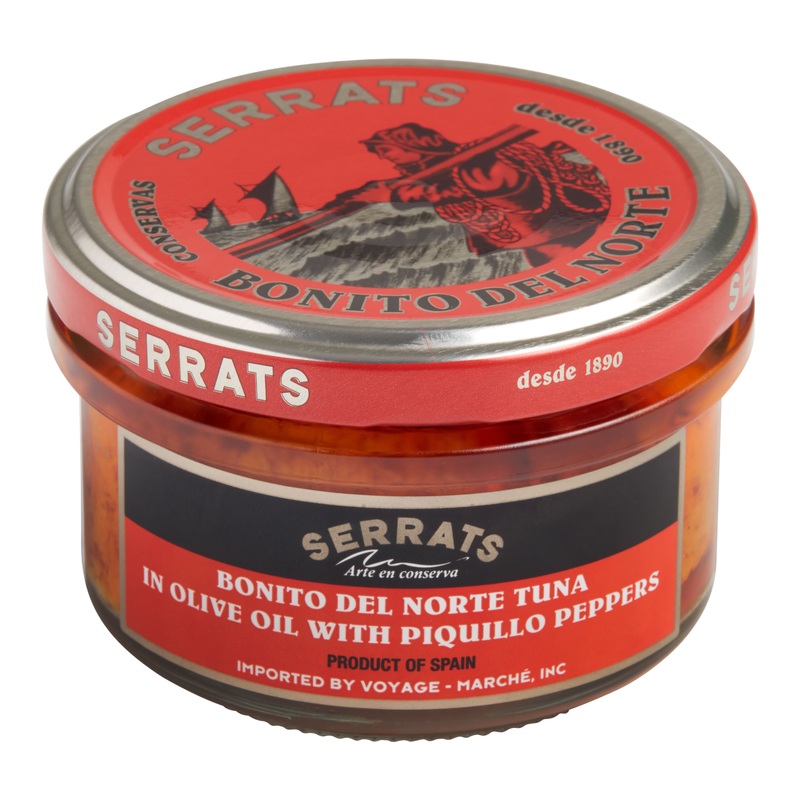Serrats Tuna In Olive Oil With Piquillo Peppers