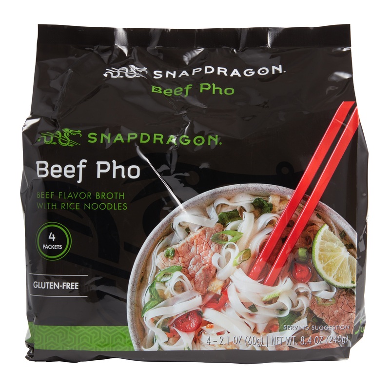 Snapdragon Beef Pho Instant Noodles 4 Pack