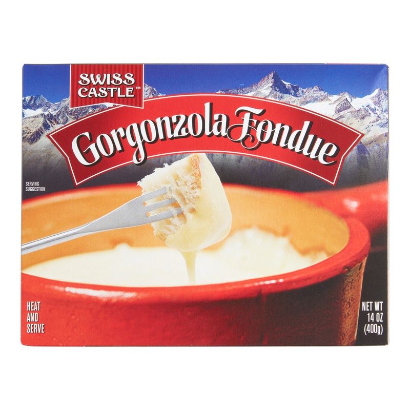 Swiss Castle Gorgonzola Fondue