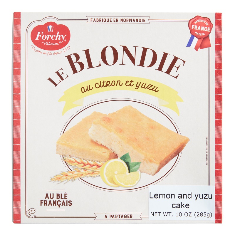 Forchy Lemon Yuzu Blondies