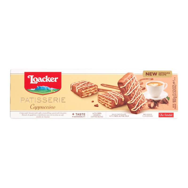 Loacker Gran Pasticceria Cappuccino Cookies