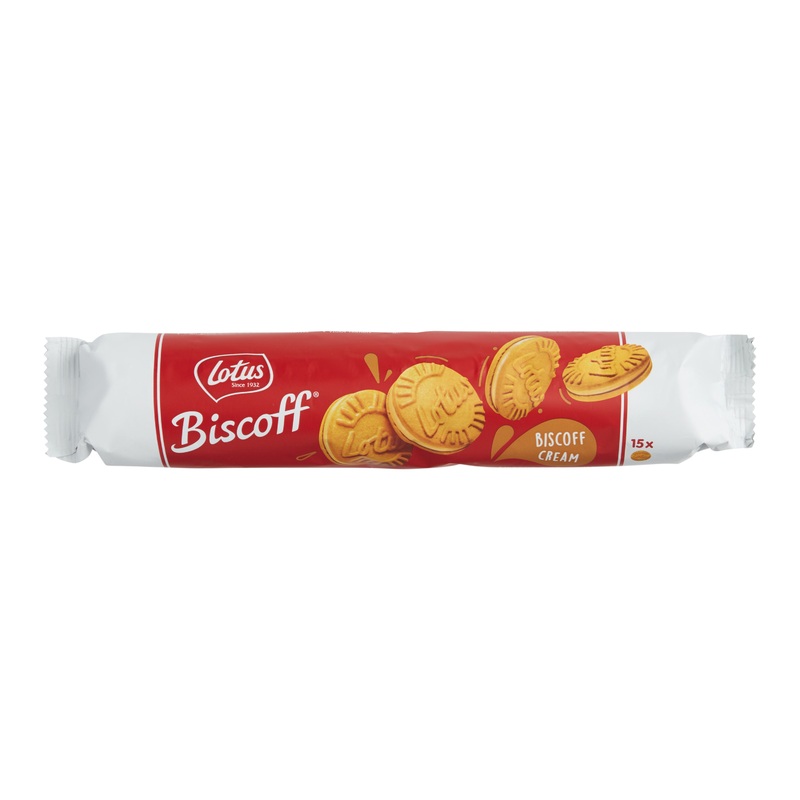 Lotus Biscoff Cream Sandwich Cookies Roll