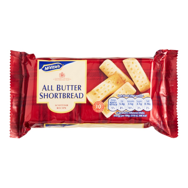 McVitie’s All Butter Shortbread Biscuits