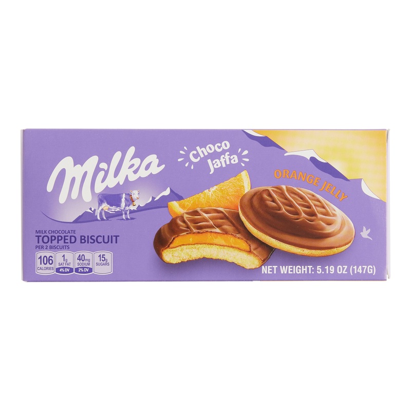 Milka Jaffa Choco Orange Jelly Cookies