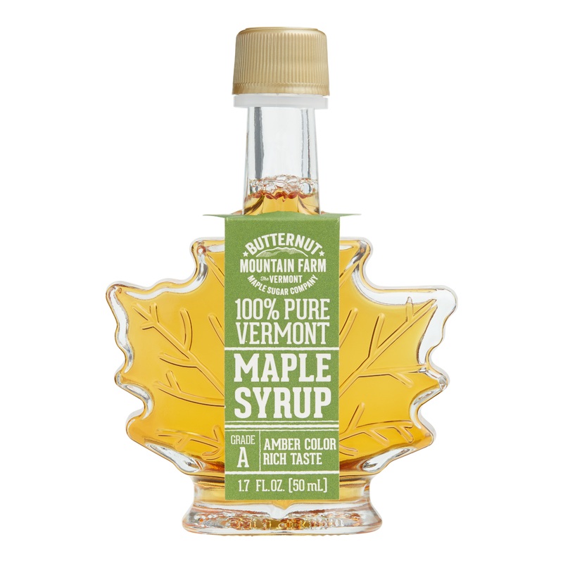 Mini Butternut Mountain Farm Maple Leaf Syrup