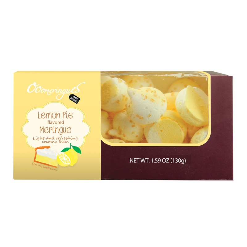 Ooomeringues Lemon Pie Meringue Cookies Box