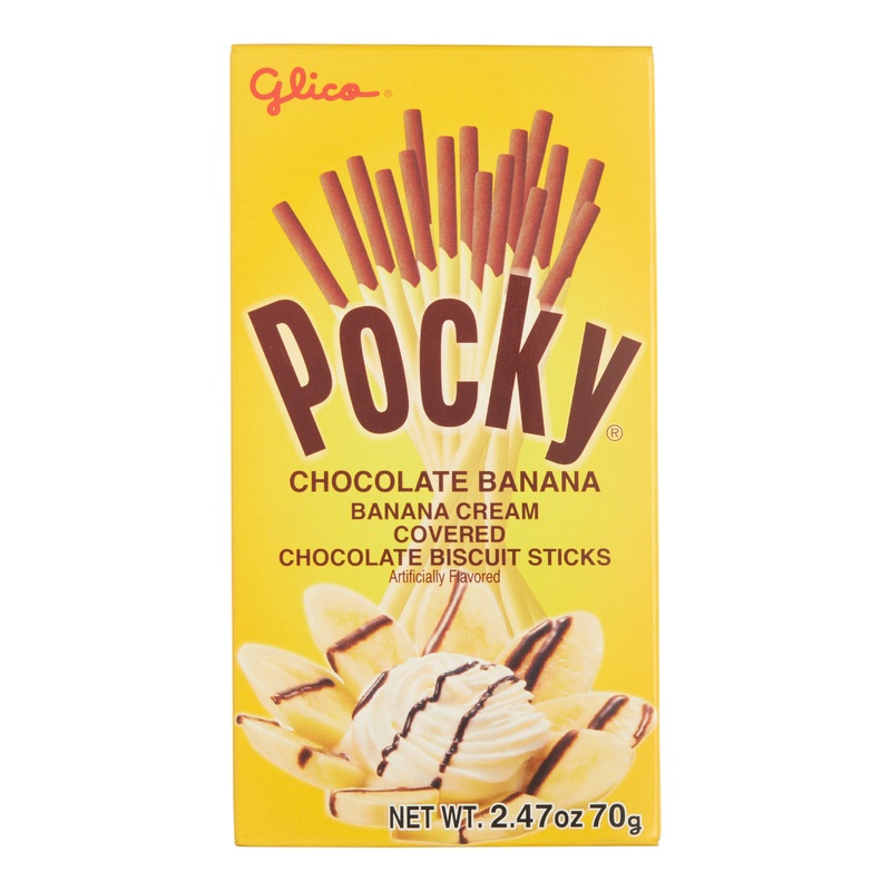 Pocky Chocolate Banana Biscuit Sticks