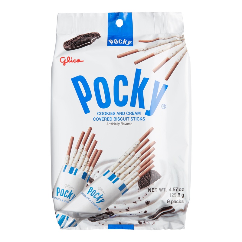 Pocky Cookies and Cream Biscuit Sticks Value Pack
