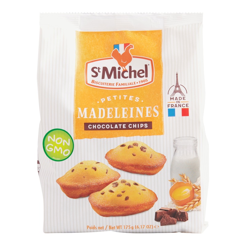 St Michel Mini Chocolate Chip Madeleines