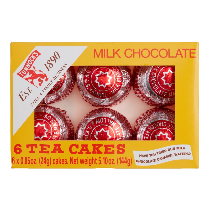 Tunnock’s Milk Chocolate Tea Cakes 6 Pack
