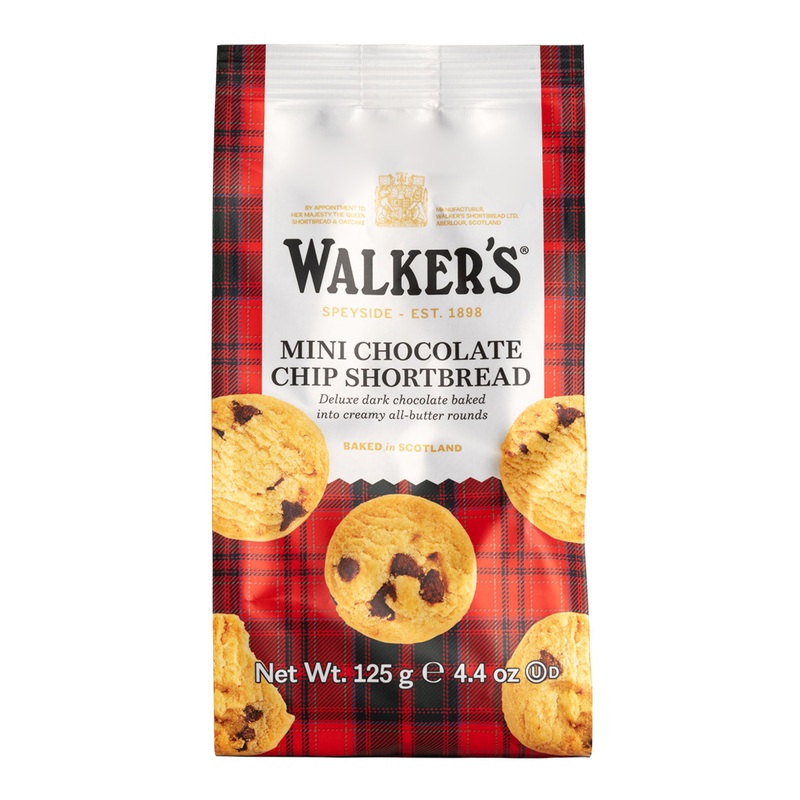 Walker’s Mini Chocolate Chip Shortbread Rounds Bag