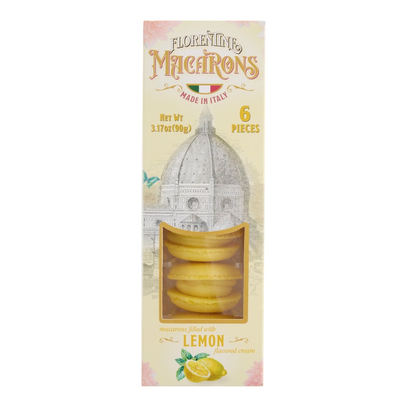 Borgo de’ Medici Lemon Macarons 6 Pack