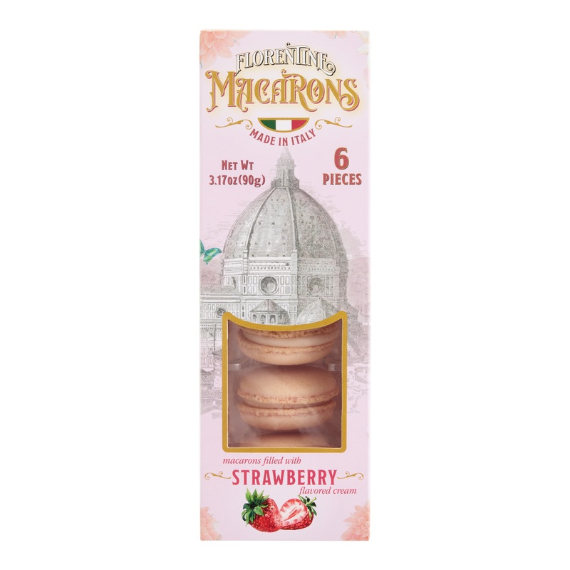 Borgo de’ Medici Strawberry Macarons 6 Pack