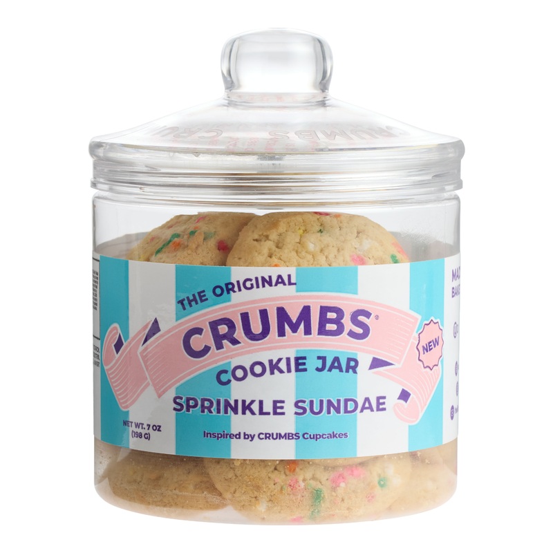 Crumbs Bakeshop Sprinkle Sundae Cookie Jar