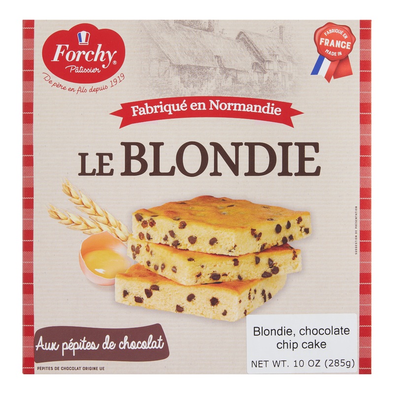 Forchy Chocolate Chip Blondies