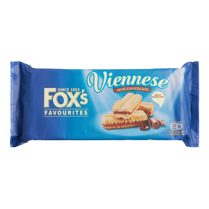 Fox’s Milk Chocolate Viennese Sandwich Cookies