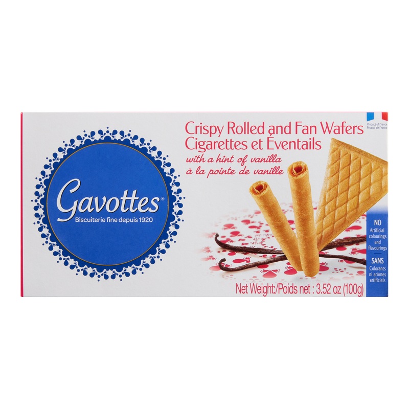 Gavottes Vanilla Crispy Assorted Wafers 18 Pack