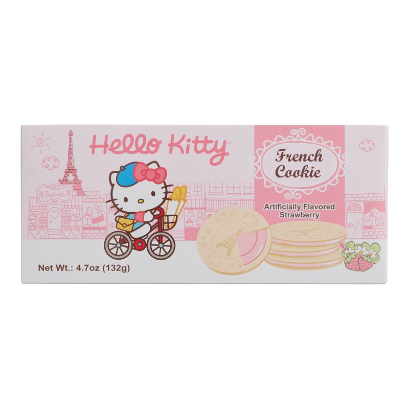 Gemini Hello Kitty Strawberry French Cookies