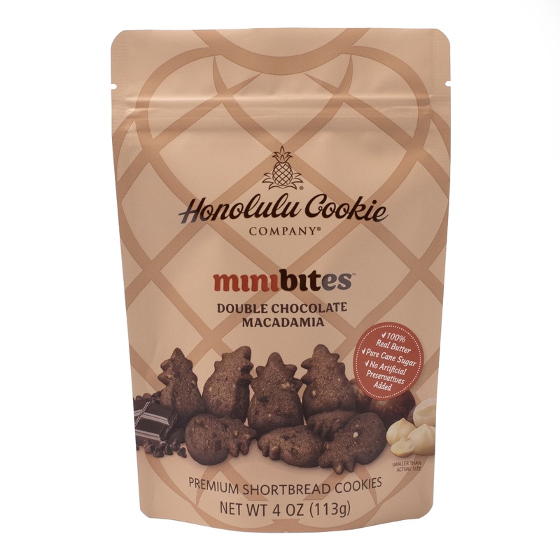 Honolulu Double Chocolate Macadamia Shortbread Cookies
