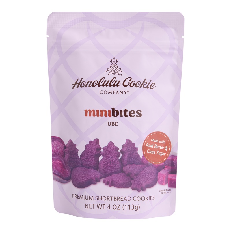 Honolulu Mini Ube Shortbread Cookies