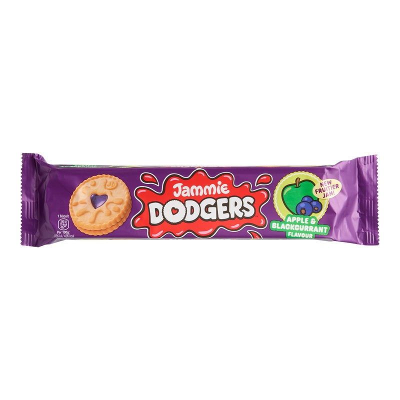 Jammie Dodgers Apple and Blackcurrant Shortbread Biscuits