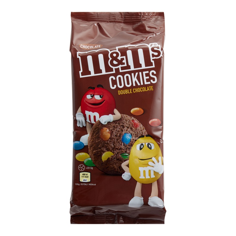 Mars Galaxy M&M’s Double Chocolate Cookies