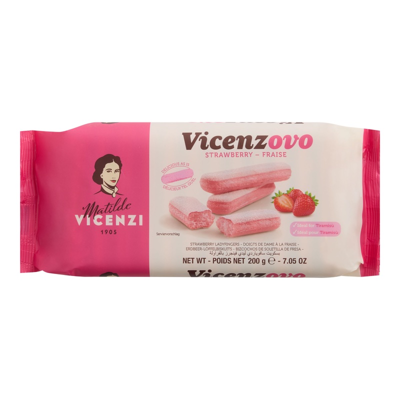 Matilde Vicenzi Vicenzovo Strawberry Ladyfingers
