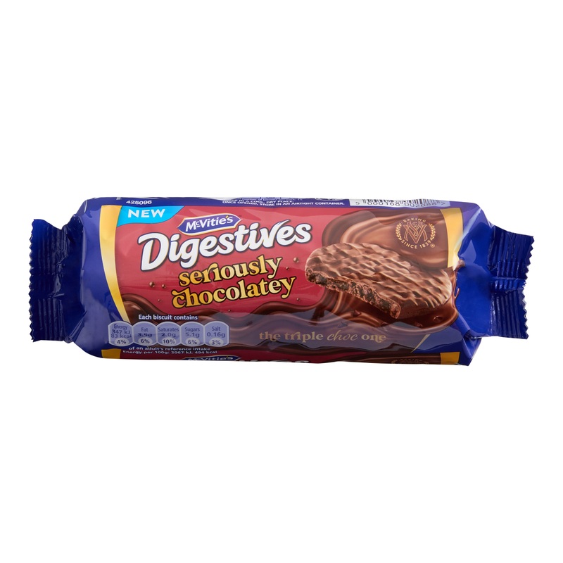 McVitie’s Digestives Seriously Chocolatey Biscuits