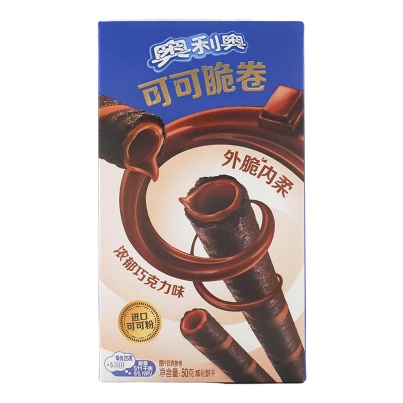 Oreo Rich Chocolate Wafer Rolls