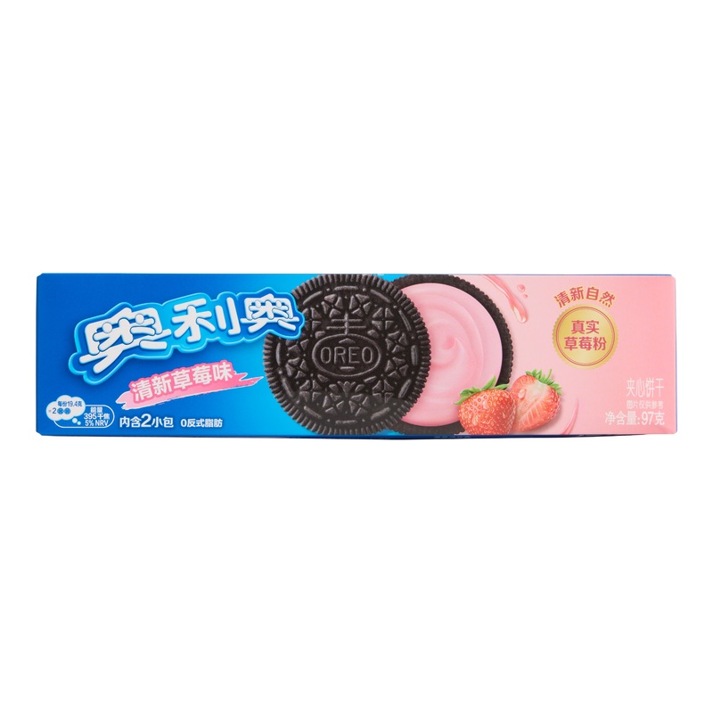 Oreo Strawberry Cream Cookies