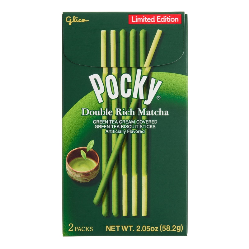 Pocky Double Rich Matcha Green Tea Biscuit Sticks
