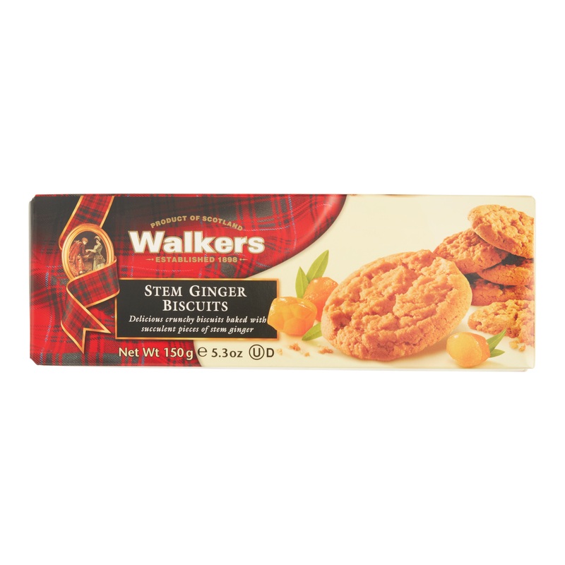 Walker’s Stem Ginger Biscuits