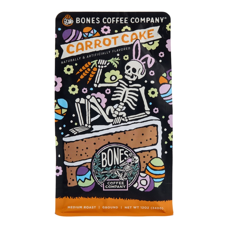 Bones Carrot Cake Ground Coffee