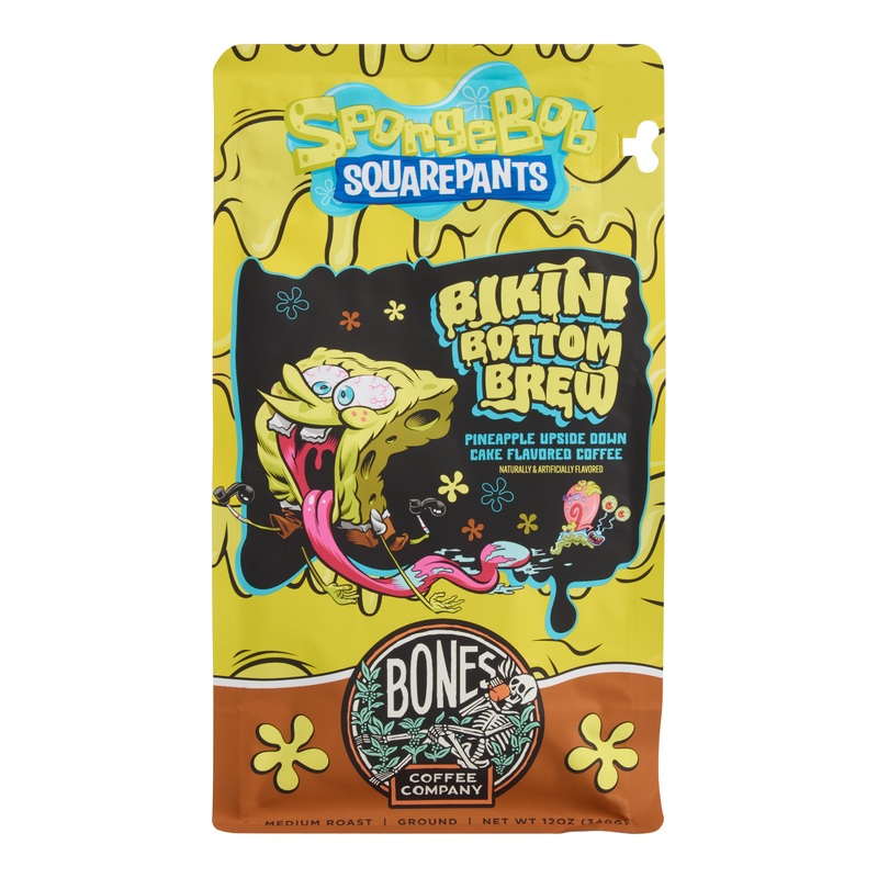 Bones SpongeBob SquarePants Bikini Bottom Brew Ground Coffee