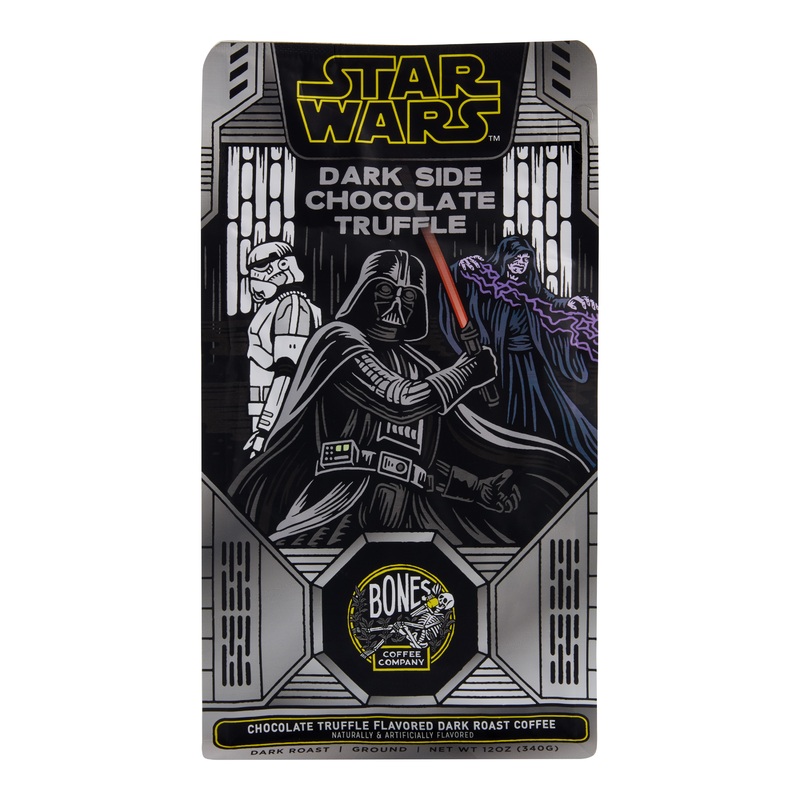 Bones Star Wars Dark Side Chocolate Truffle Ground Coffee