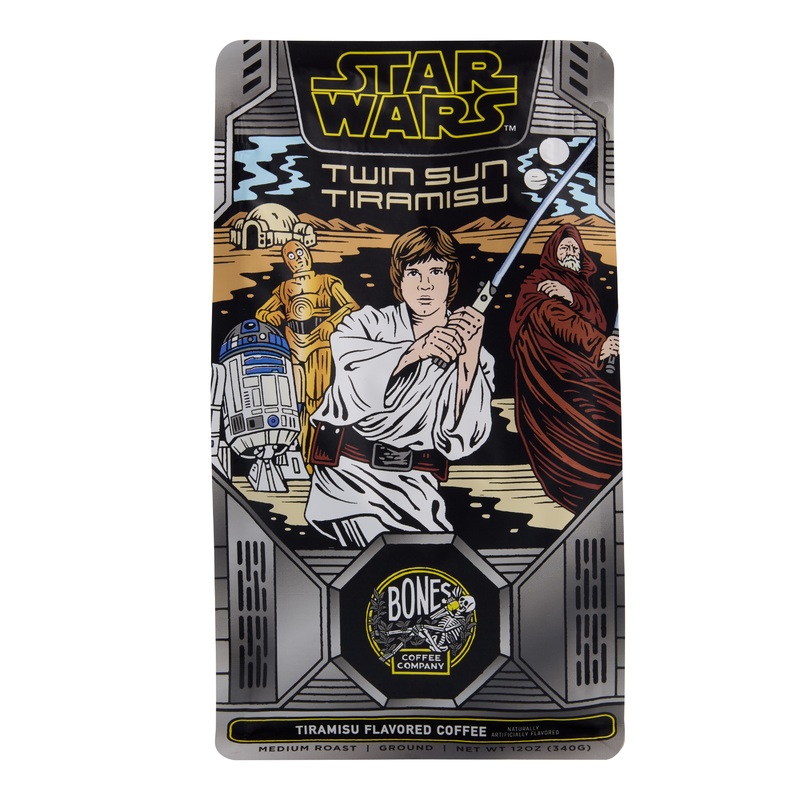 Bones Star Wars Twin Sun Tiramisu Ground Coffee