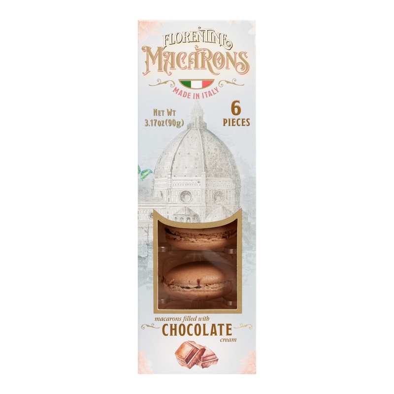 Borgo de’ Medici Chocolate Macarons 6 Pack