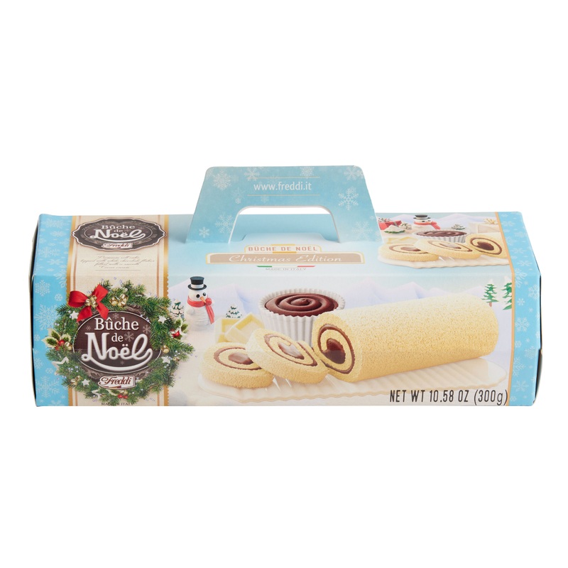 Freddi Buche De Noel Chocolate Swiss Roll Cake