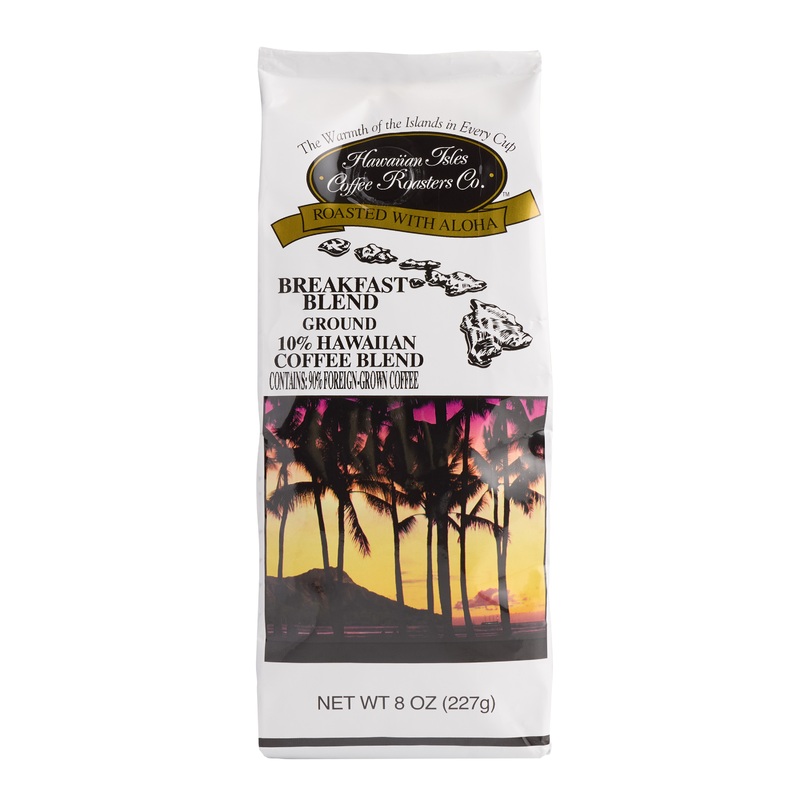 Hawaiian Isles 10% Hawaiian Breakfast Blend