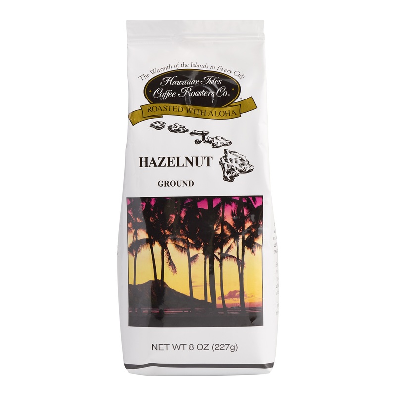 Hawaiian Isles Hazelnut Ground Coffee