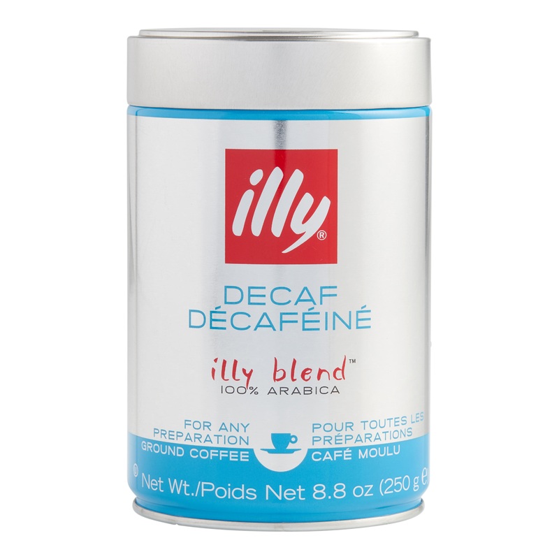 Illy Decaf Medium Roast Ground Coffee