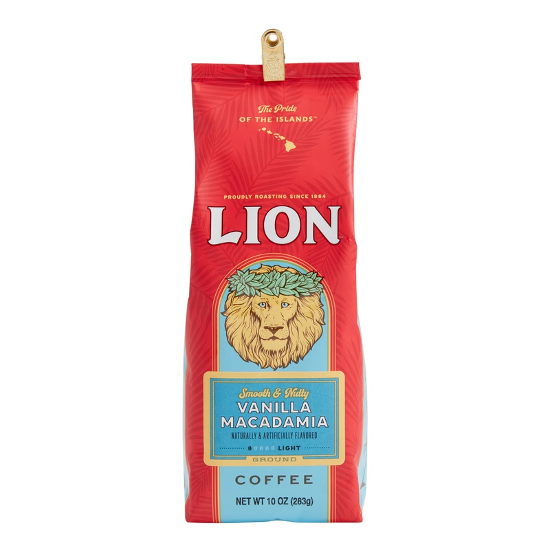 Lion Vanilla Macadamia Nut Ground Coffee