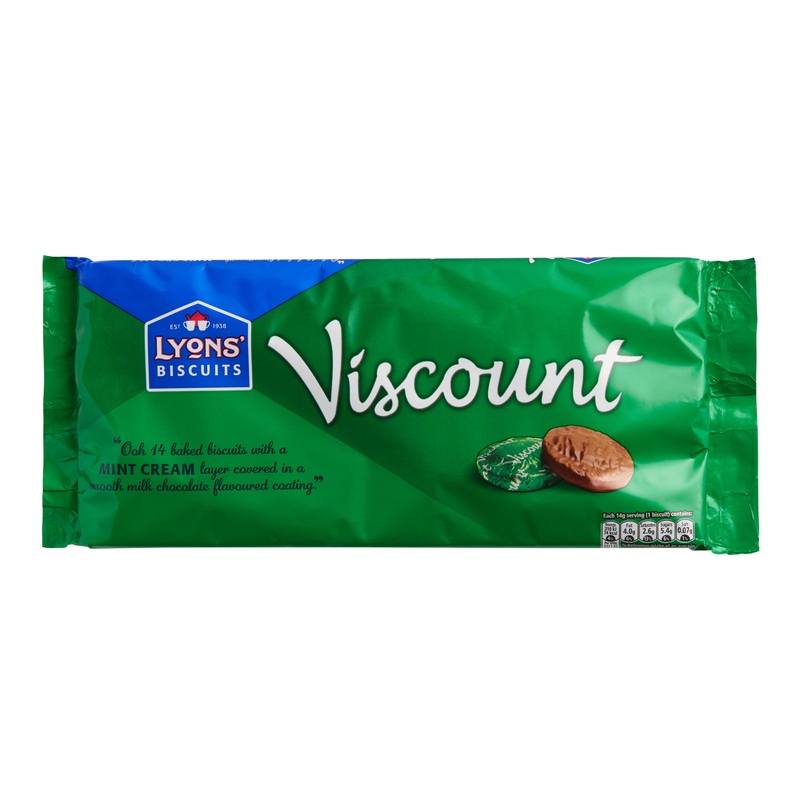 Lyons’ Viscount Mint Chocolate Biscuits