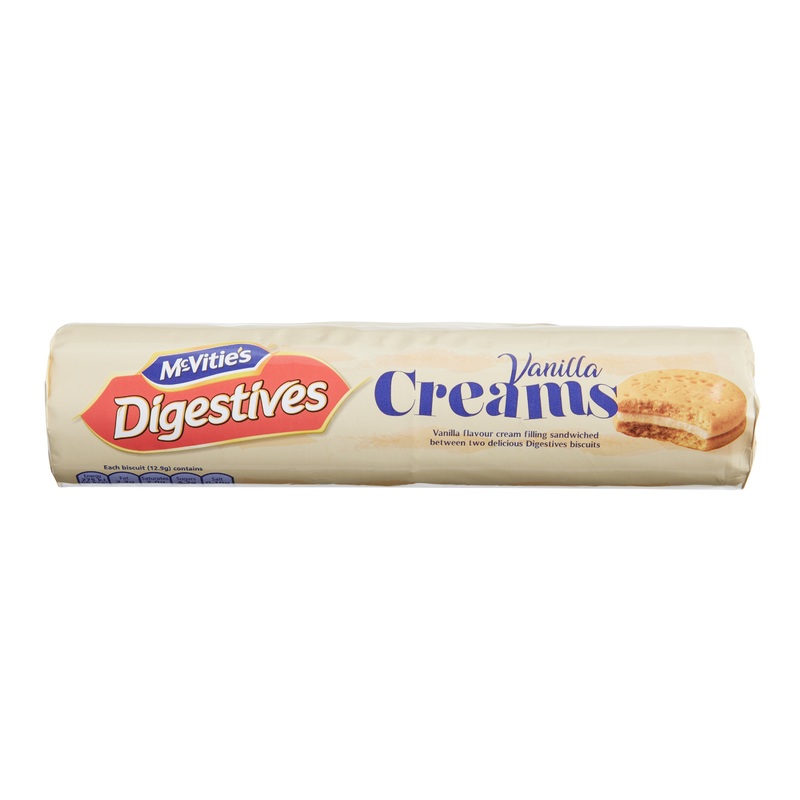 McVitie’s Digestives Vanilla Cream Biscuits