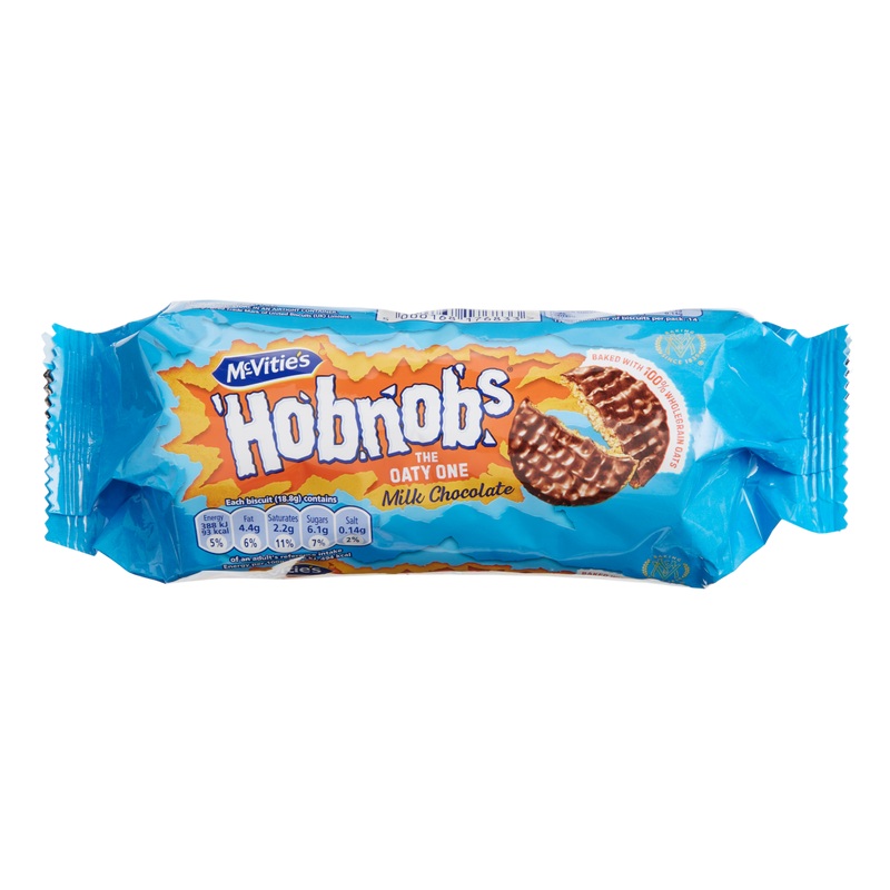 McVitie’s Hobnobs Milk Chocolate Biscuits