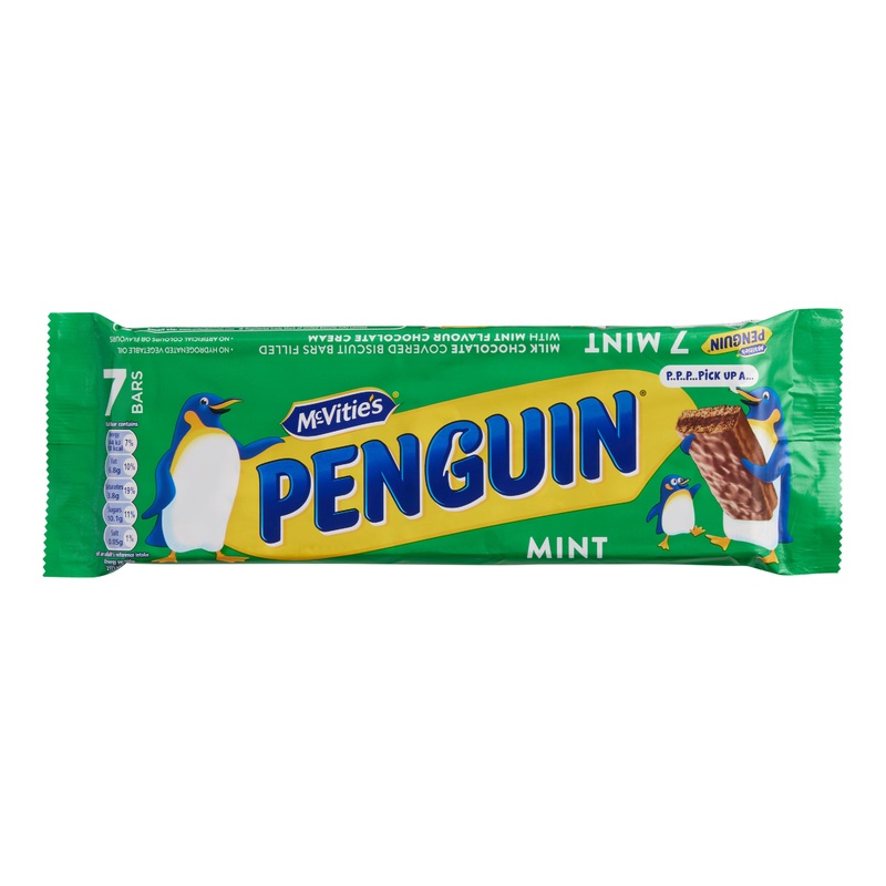 McVitie’s Penguin Mint Milk Chocolate Biscuits
